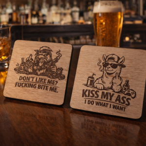 Mature Content Animal Coasters